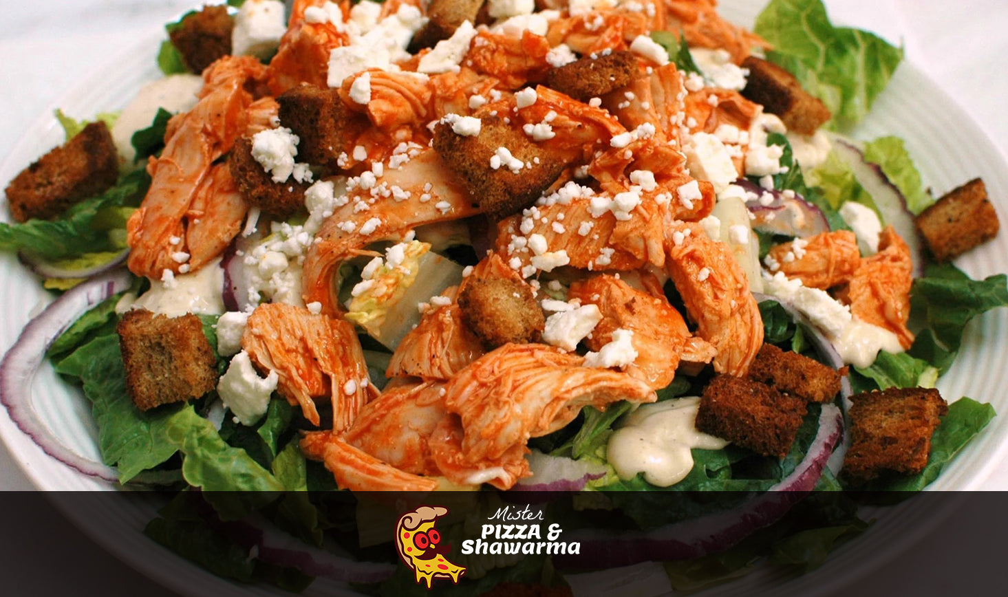 Buffalo Chicken Caesar Salad
