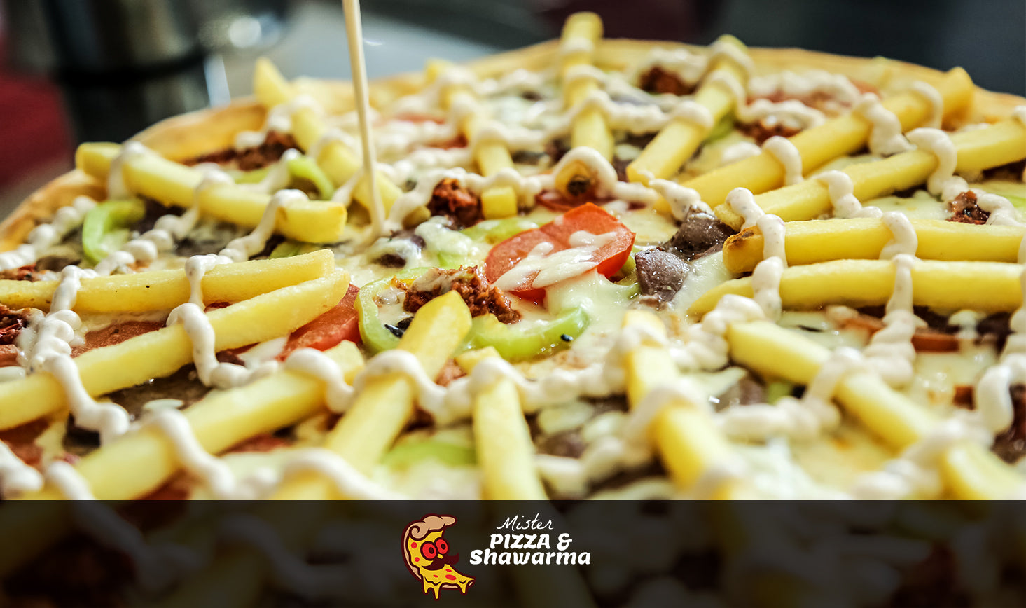 Cheesesteak & Fries Pizza