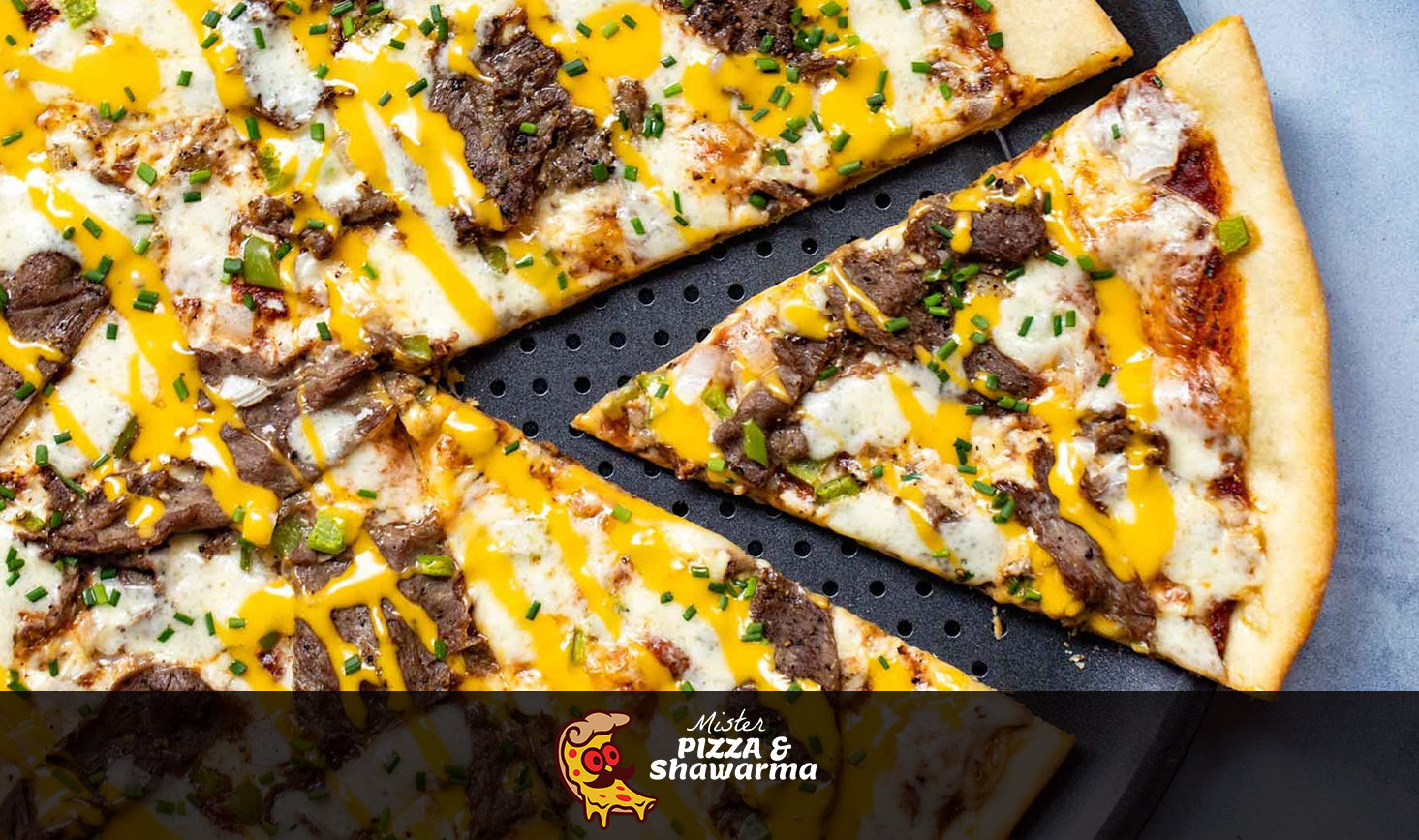Philly Cheesesteak Pizza