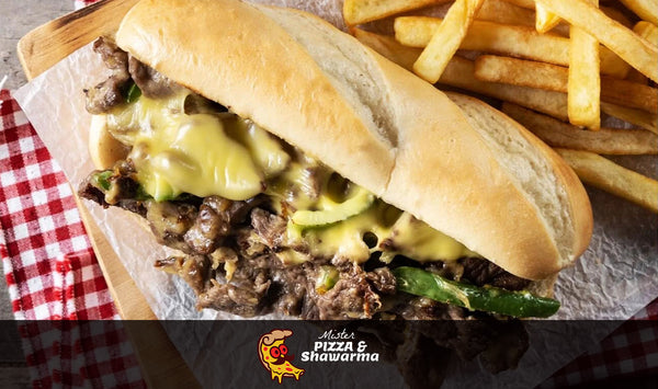 Pizza Cheesesteak Sandwich