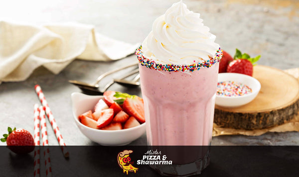 Strawberry Cheesecake Delight Milkshake